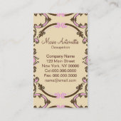 Laat ze de zuurkast ~ Visitekaartjes eten (Achterkant)