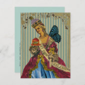 Laat ze eten - Briefkaart / Uitnodigingen (Voorkant / Achterkant)