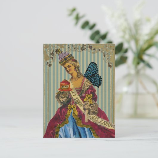 Laat ze eten - Briefkaart / uitnodigingen #14 (Staand voorkant)