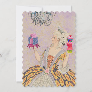 Laat ze eten ~ Invitaties / RSVP Kaart