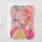 Laat ze eten ~ Invitaties / RSVP Kaart (Voorkant)