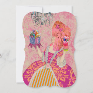 Laat ze eten ~ Invitaties / RSVP Kaart