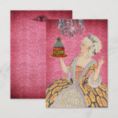 Laat ze eten ~ Invitaties / RSVP Kaartje (Voorkant / Achterkant)