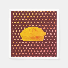 Laat ze eten. servet