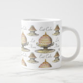 Laat ze Franse pasta's eten -  stijl Grote Koffiekop (Rechts)