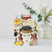 Laat ze het Briefkaart Draag (Staand voorkant)