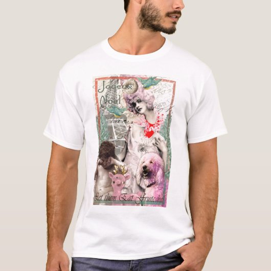 Laat ze hun brood eten t-shirt (Voorkant)