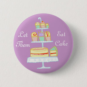 Laat ze hun mond snoeren ronde button 5,7 cm