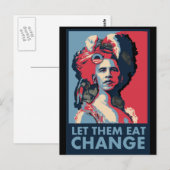 Laat ze iets eten, Cake, wat dan ook.... Briefkaart (Voorkant / Achterkant)
