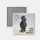 Laat ze in het wild leven en vrij magneet (Voorkant / Achterkant)