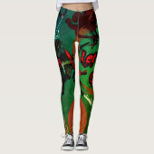 ⛈️🥷Laat ze komen, Anime Kawaii Girl Powers🥷⛈️ Leggings (Voorkant)