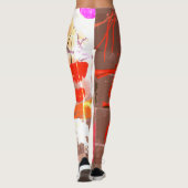 ⛈️🥷Laat ze komen, Anime Manga Powers🥷⛈️ Leggings (Achterkant)