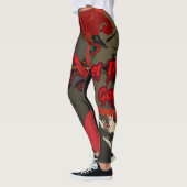 Laat ze komen, Japanse samoerai krijger Leggings (Links)