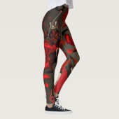 Laat ze komen, Japanse samoerai krijger Leggings (Rechts)