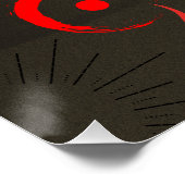 Laat ze komen, Japanse samoerai krijger Perfect Poster (Hoek)