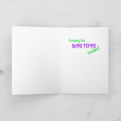 Laat ze koning Cake Mardi Gras kroon eten Kaart (Binnen)