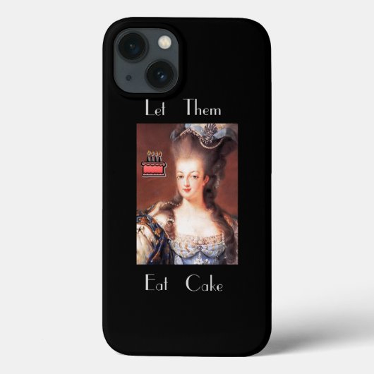 Laat ze Marie Antoinette eten Case-Mate iPhone Case (Achterkant)
