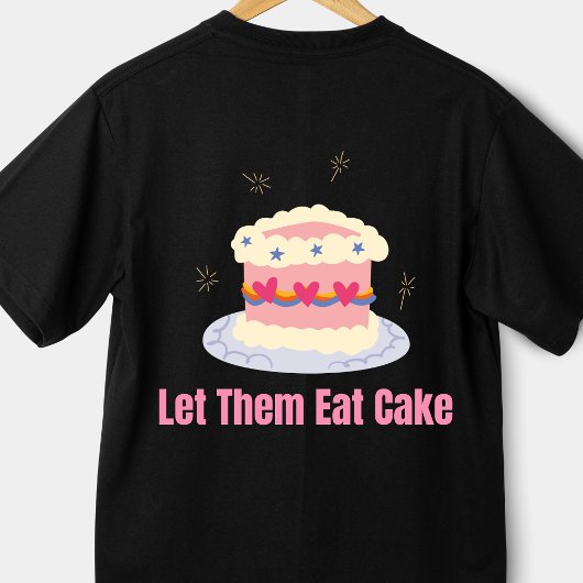 Laat ze Marie Antoinette eten T-shirt