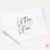 Laat ze me de Sticker ronddraaien (Envelop)