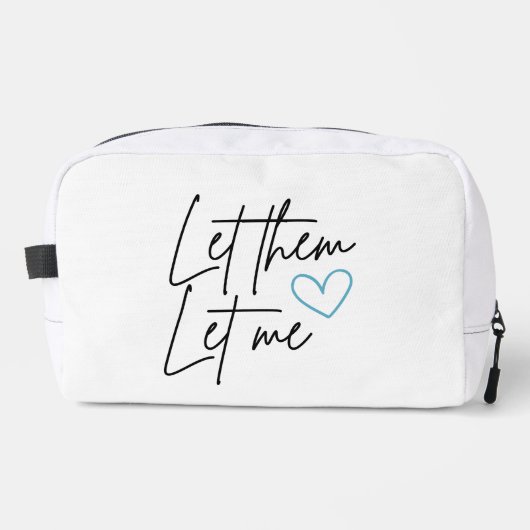 Laat ze me een toilettas geven toilettasje (Voorkant)