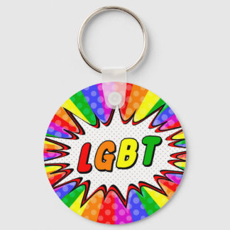 Laat ze met trots los. sleutelhanger