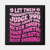 Laat ze misverstaan dat je een oordeel velt over magneet (Voorkant)