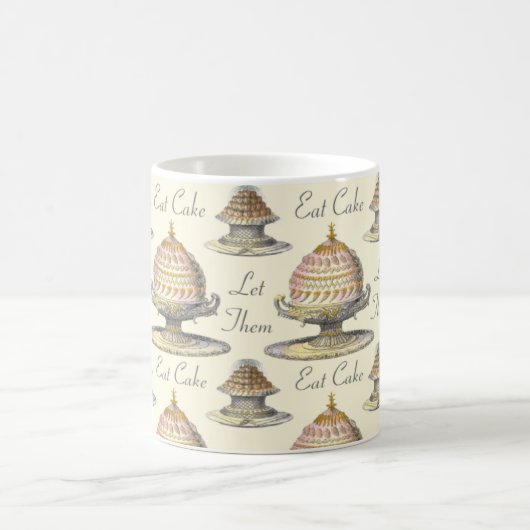 Laat ze  pasta's eten -  stijl koffiemok (Center)