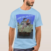 Laat ze rollen kopiëren t-shirt (Voorkant)