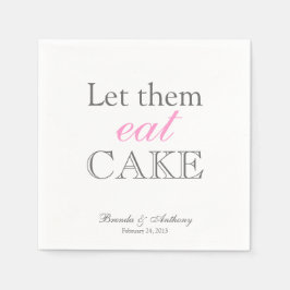 Laat ze servetten eten