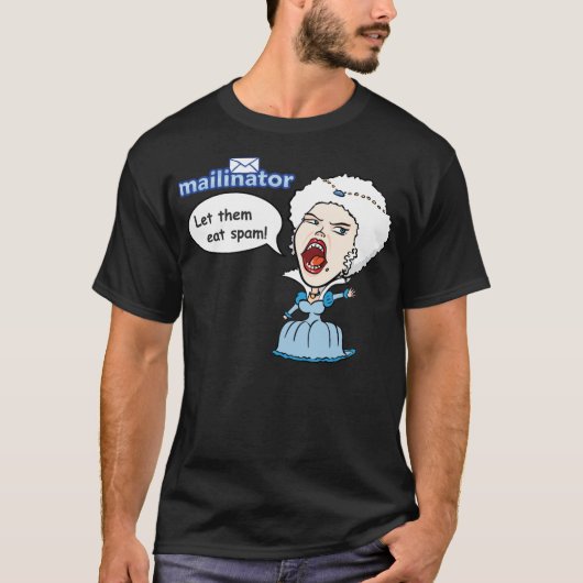 Laat ze spam eten! II T-shirt (Voorkant)