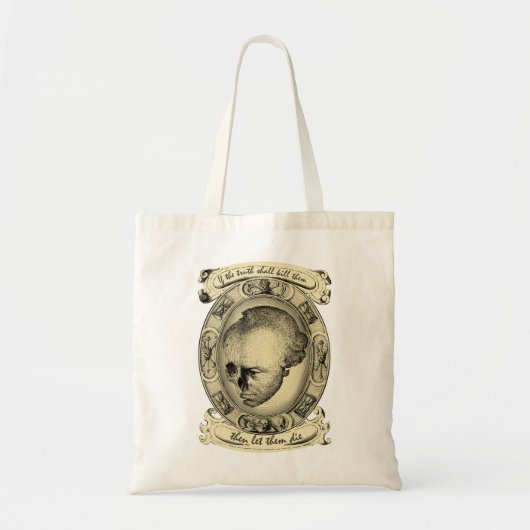 Laat ze sterven tote bag (Voorkant)