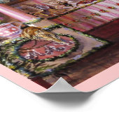 Laat ze taart eten 4 ~ Poster (Hoek)