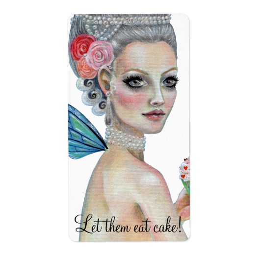 Laat ze taart eten! etiket (Voorkant)