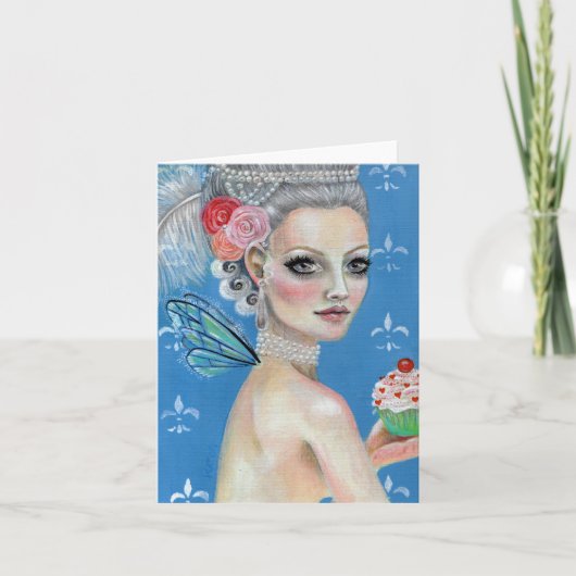 Laat ze taart eten kaart (Voorkant)