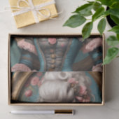 Laat ze taart eten Marie Antoinette Decoupage papi Tissuepapier (Geschenk)