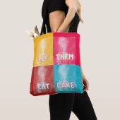 "Laat ze taart eten": Marie Antoinette (pop kunst) Tote Bag (Dichtbij)