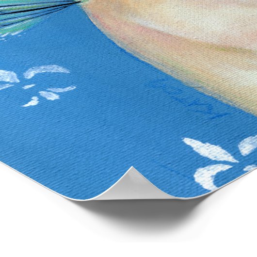 Laat ze taart eten poster (Hoek)