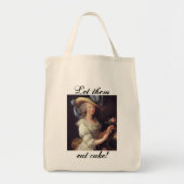 Laat ze taart eten... tote bag (Voorkant)