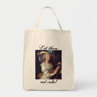 Laat ze taart eten... tote bag