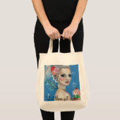 Laat ze taart eten tote bag (Voorkant (product))