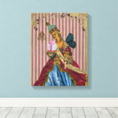 Laat ze Taart GROOTTE & STIJL OPTIES - Canvas Afdruk (Insitu (Houten vloer))