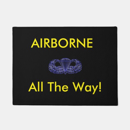 Laat ze weten wie het huis is dat ze binnenkomen deurmat (Voorkant)