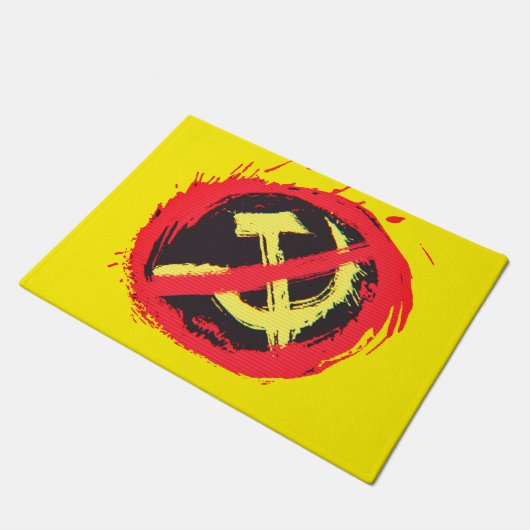 Laat zien dat in je huis vrijheid is deurmat (Schuin)