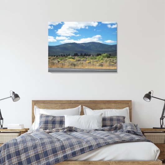 Laat Zomer Op Snelweg 97 Canvas Afdruk (Insitu (Slaapkamer))