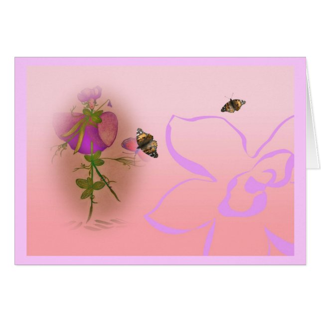 Laathyrus elve zoete erwt (Voorkant Horizontaal)