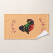 Laatst aangepast product op Aangepast Afrikaans co Bad Handdoek (Handdoek)