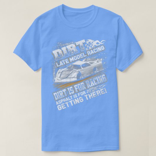 Laatst gewijzigd model van Dirt Track Racing Dirt  T-shirt (Design voorkant)
