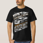 Laatst gewijzigd model van Dirt Track Racing Dirt  T-shirt (Voorkant)