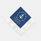 Laatst gezakt voor de Veil Bachelorette Party Servet (Hoek)