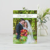 Laatst huwelijk - Hartelijk dank Kaart (Staand voorkant)